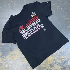Nike Tampa Bay Buccaneers 2021 Super Bowl Shirt Champions Football Tom Brady